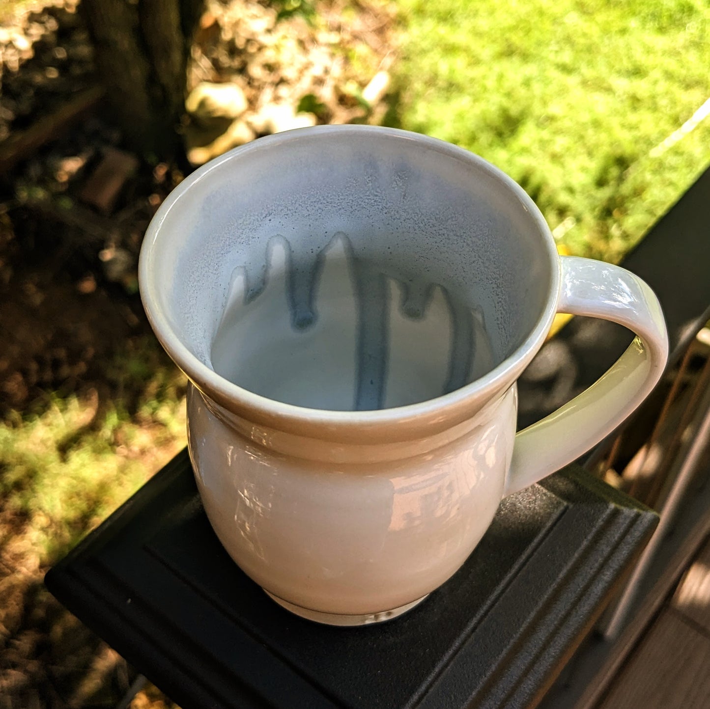 White Frost Drips - Small Mug