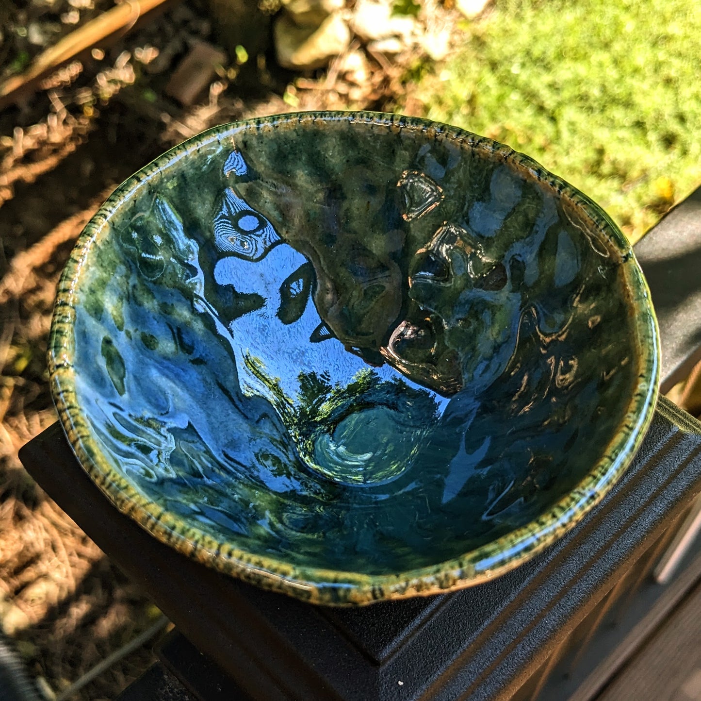 Aegean Sea - Small Pinch Pot