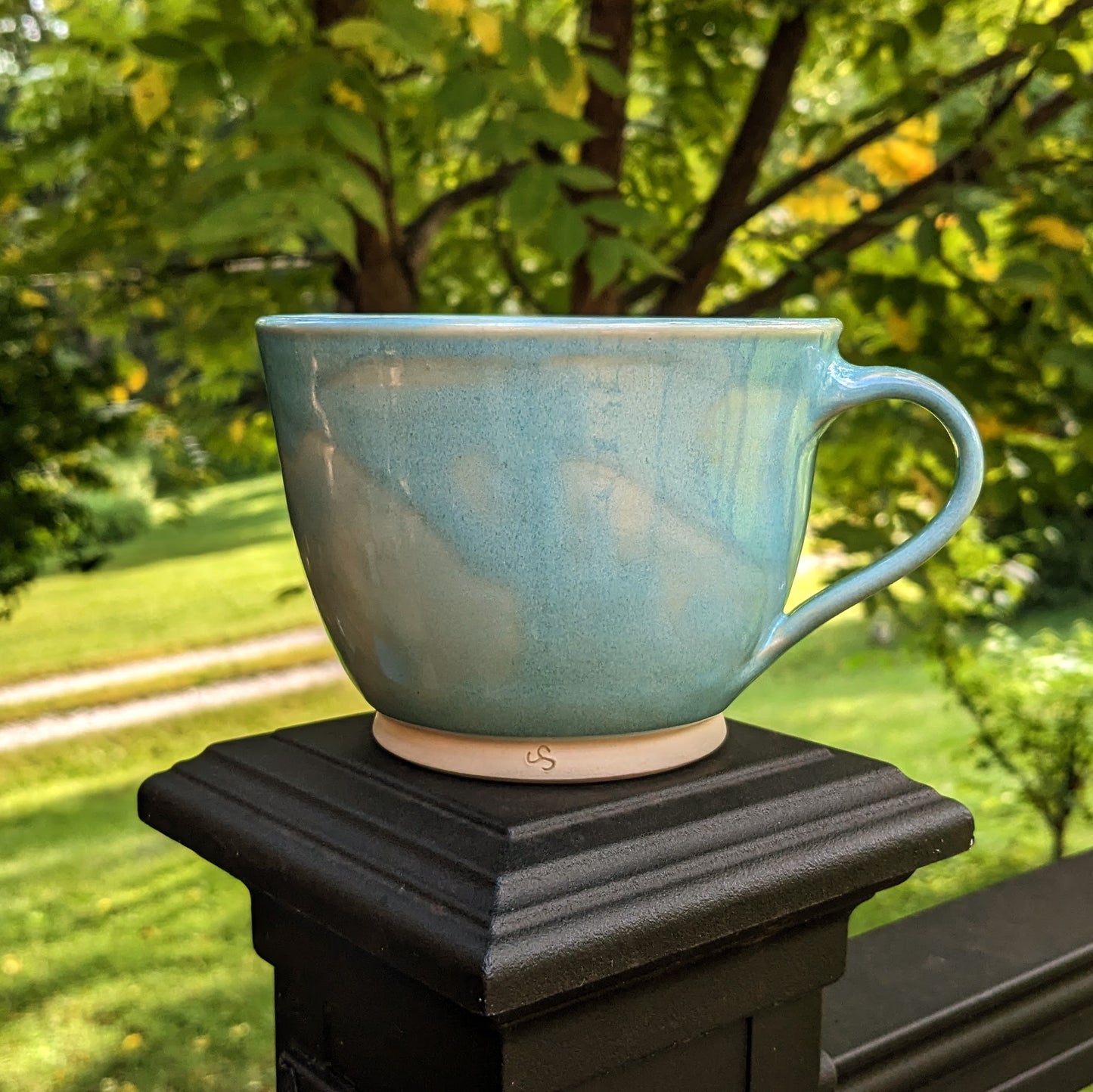Sea Glass - Medium Cappuccino Mug