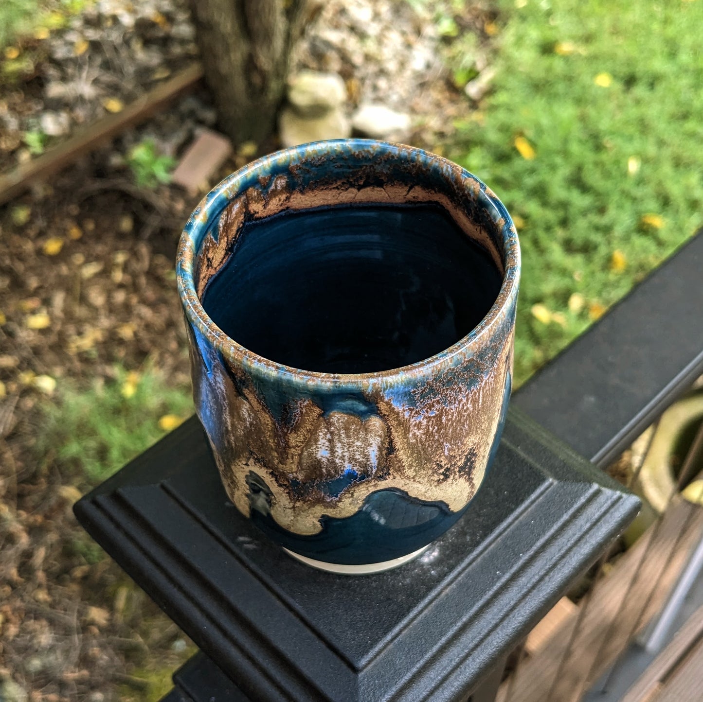 Peacock Feather - Cup