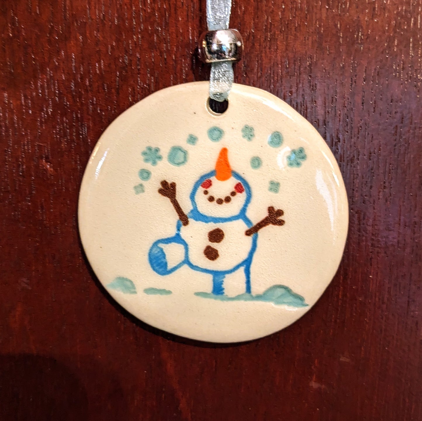 Happy Snowman - Ornament