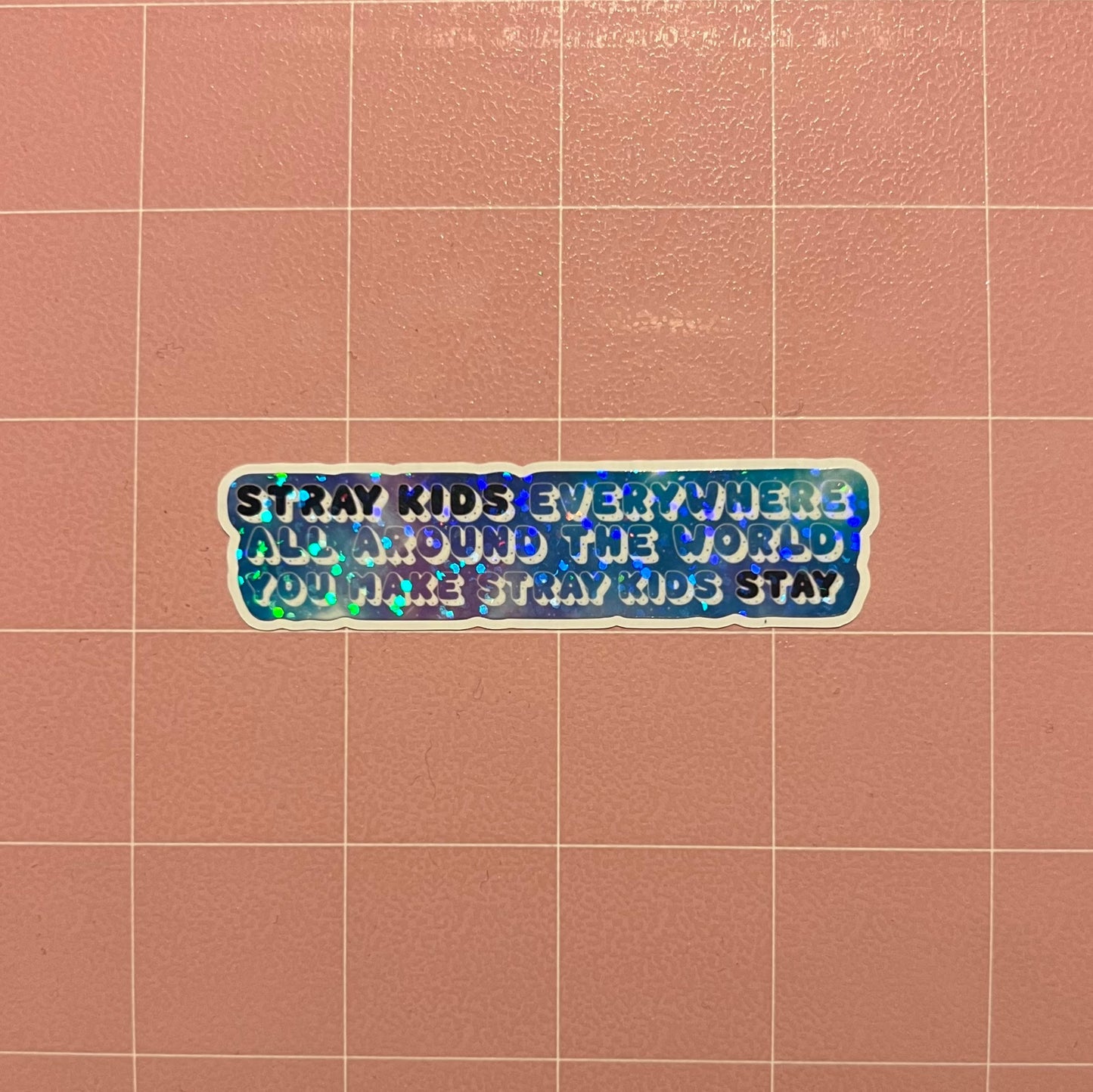 Stray Kids Everywhere All Around the World Sticker
