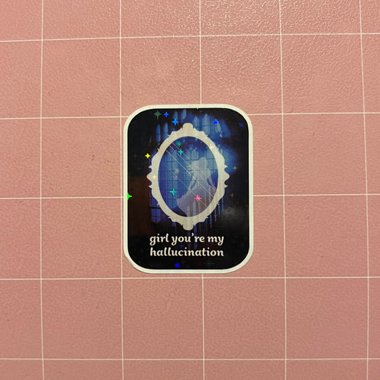 Hallucination Lyric Sticker