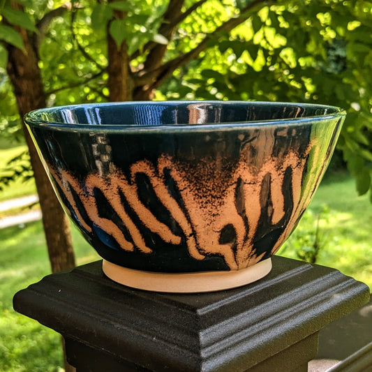 Peacock Feather - Medium Bowl