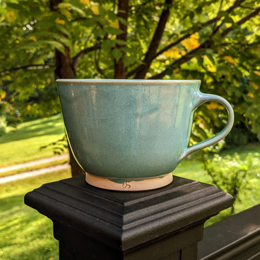 Sea Glass - Medium Cappuccino Mug