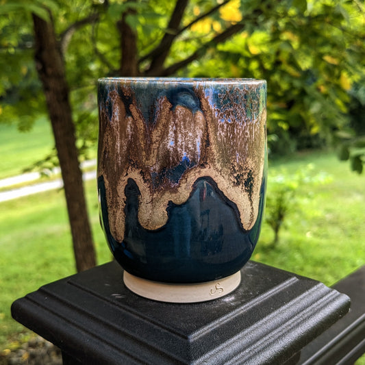 Peacock Feather - Cup