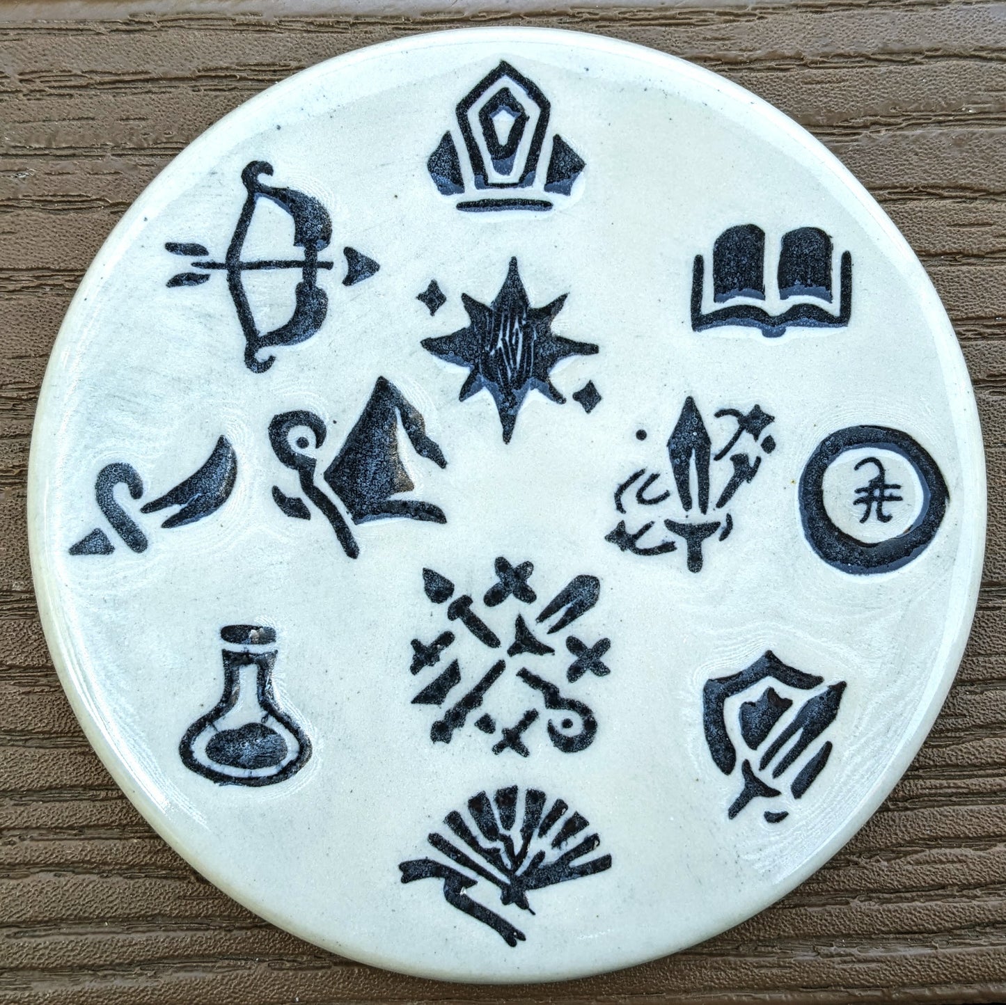 Octopath Traveler Job Symbols - Coaster