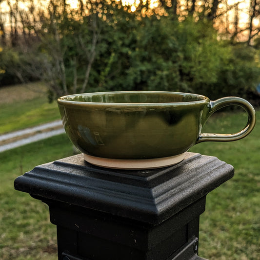Moss Green - Cappuccino Mug