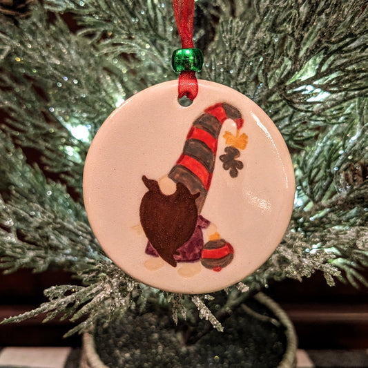 Holiday Gnome - Ornament