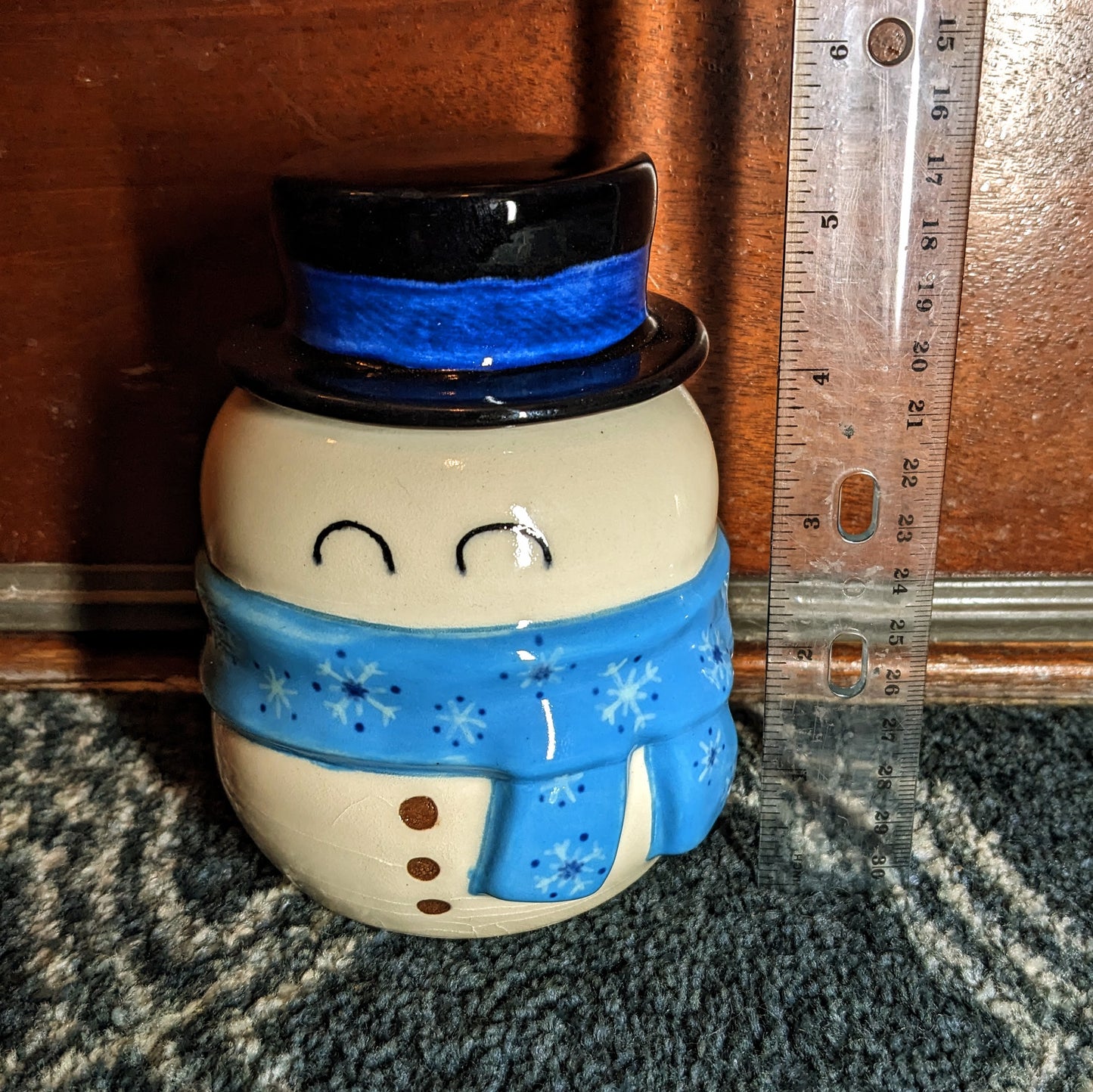 Snowman Jars