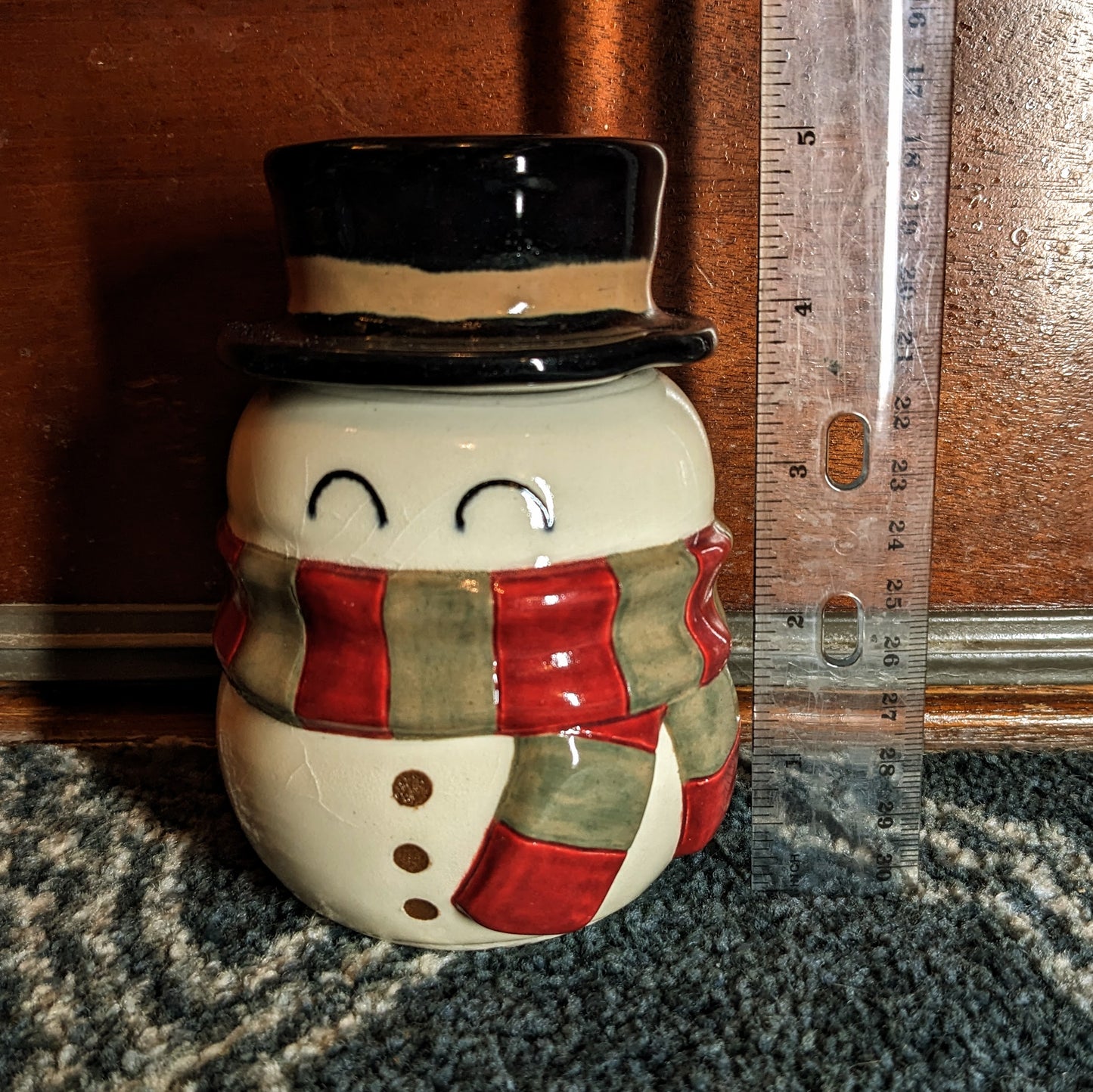 Snowman Jars