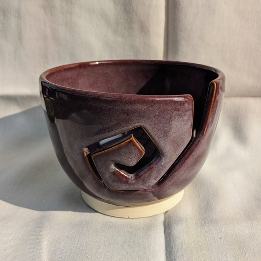 Dark Berry - Yarn Bowl