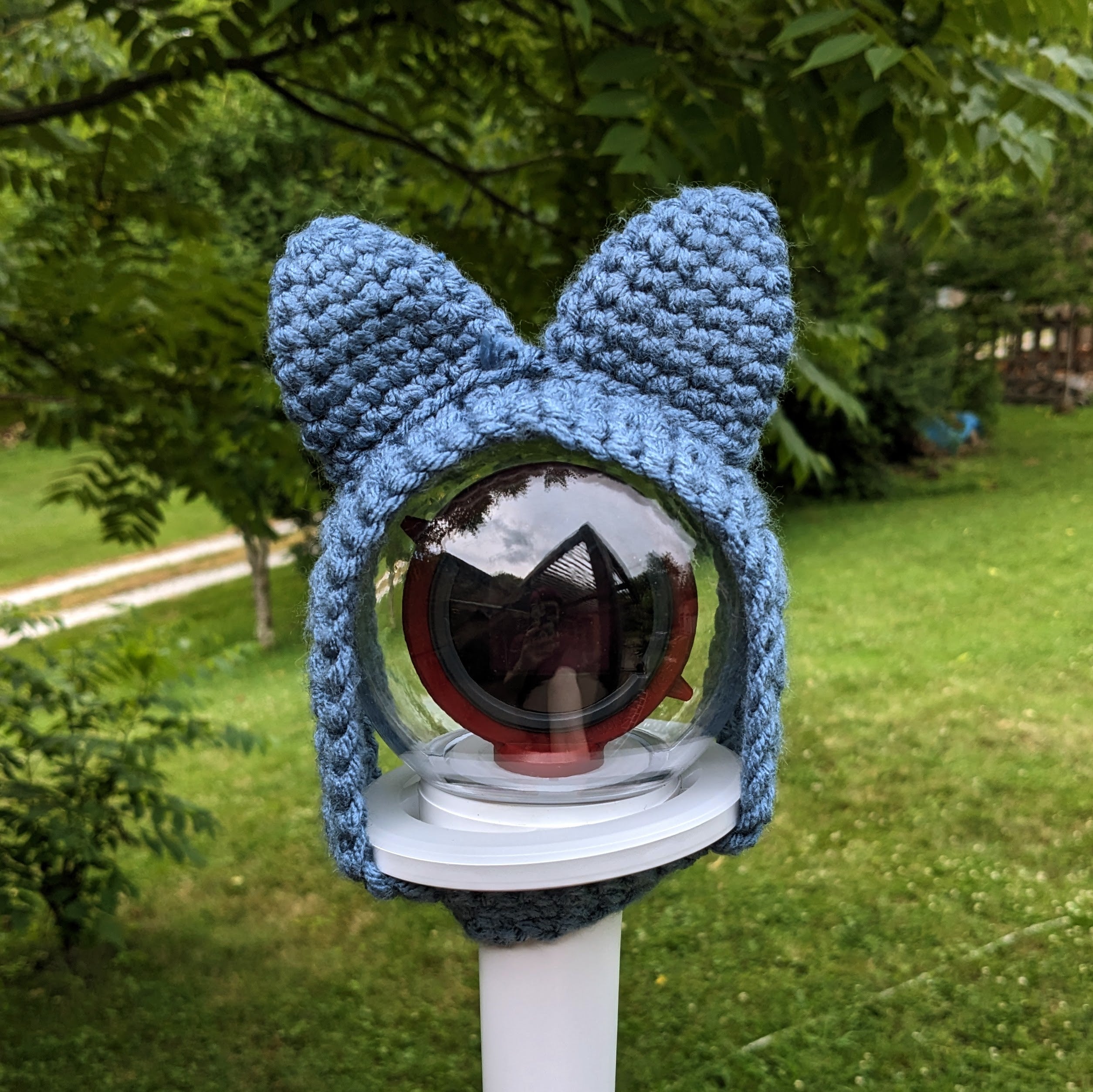 Wolfchan Lightstick Cover – Page of Wands Pottery