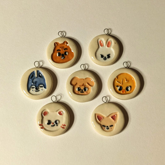 Stray Kids SKZOO Ceramic Charms