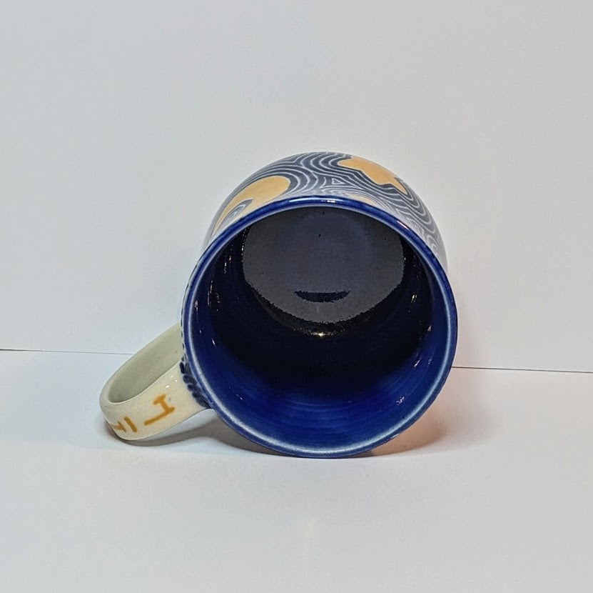 Starry Zentangle Mug
