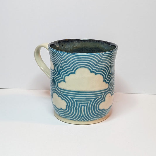 Cloudy Zentangle Mug