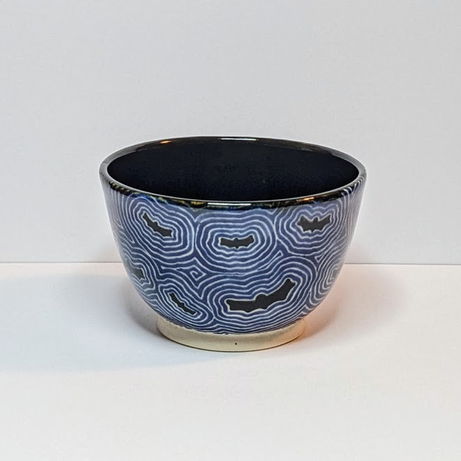 Bats Zentangle Small Bowl