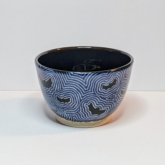 Bats Zentangle Small Bowl