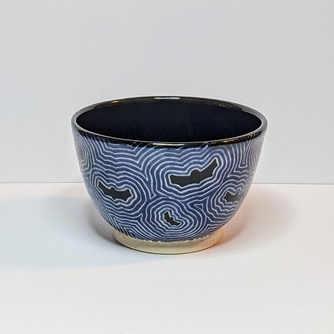 Bats Zentangle Small Bowl